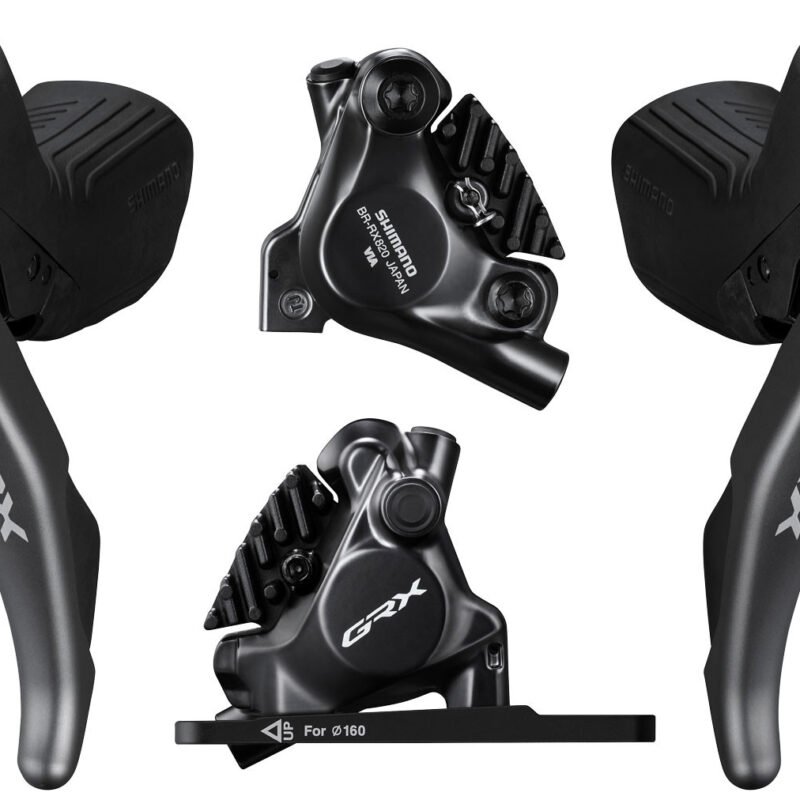 Mandos + Pinzas Shimano GRX RX820 2x12v